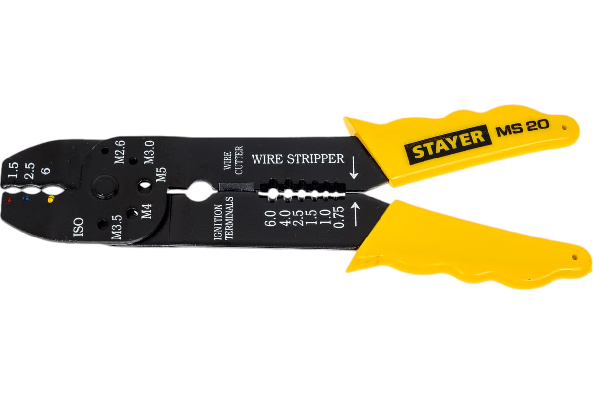 Многофункциональный стриппер Stayer MS-20 0.75 - 6 мм2 2265-21_z01