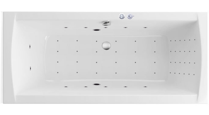 Гидромассаж Excellent Nano для ванны Aquaria Lux, хром