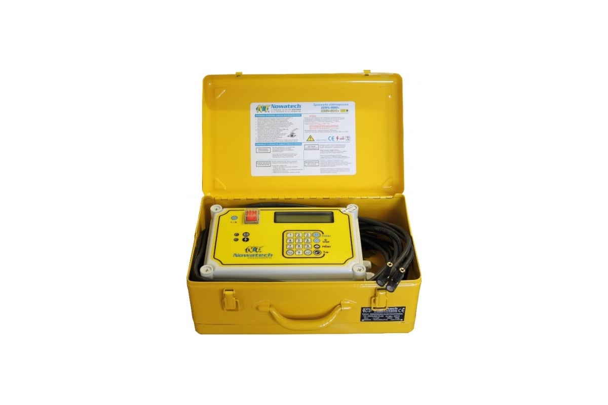 Аппарат для электромуфтовой сварки с протоколированием Nowatech ZEEN-800 PLUS