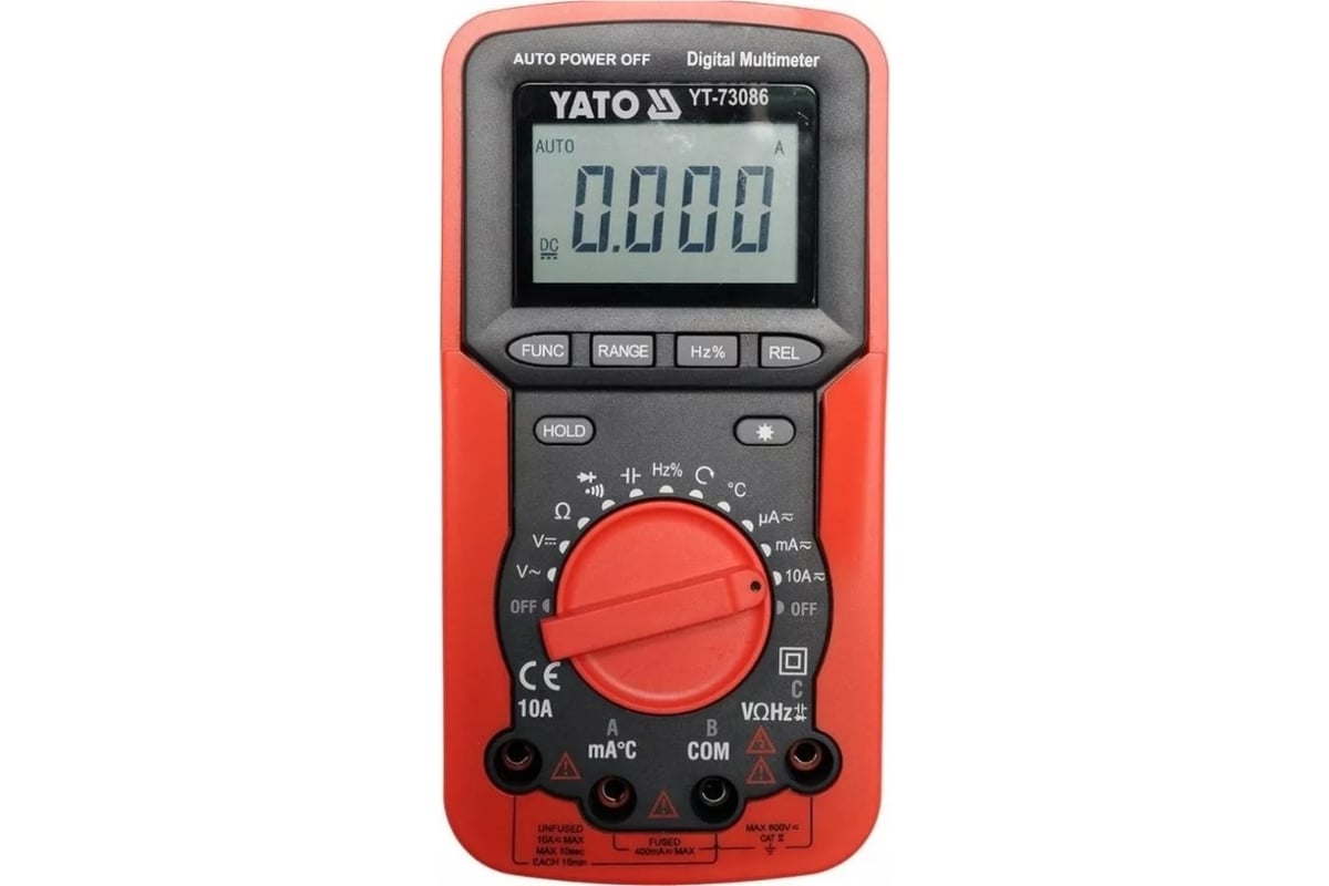 Универсальный цифровой измеритель Yato YT-73086