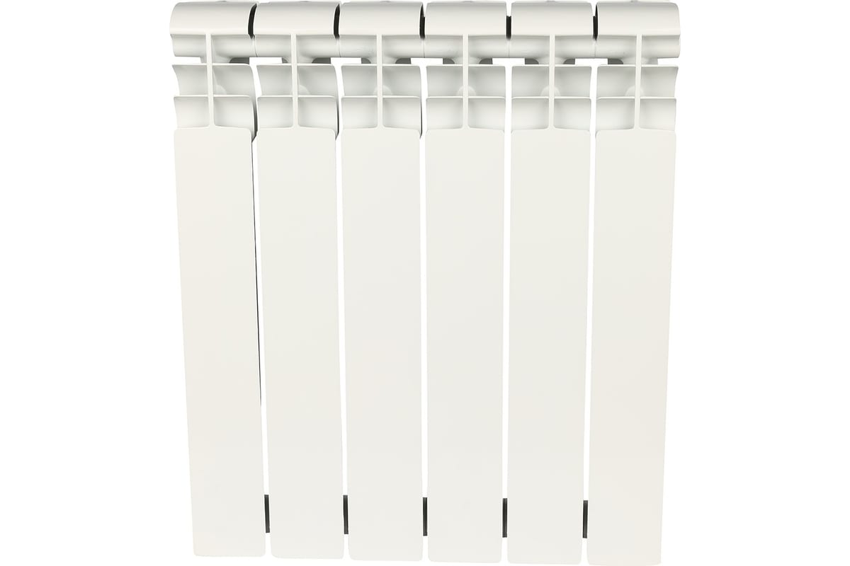 Биметаллический радиатор Rommer Profi BM 500 BI500-80-80-150 6 секций RAL9016 82488