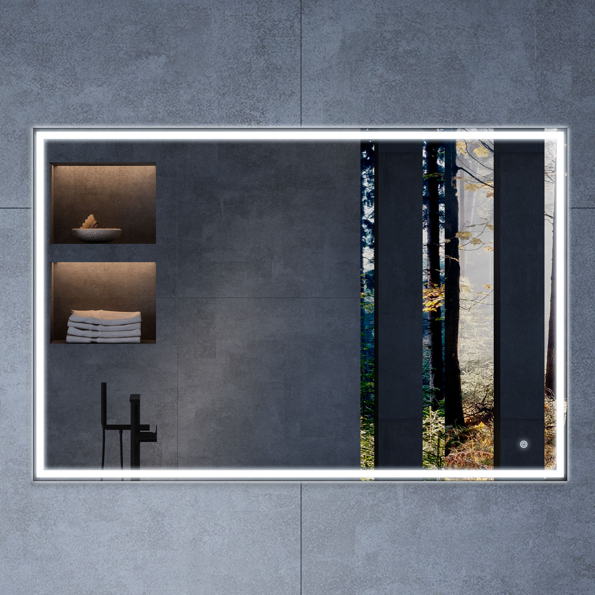 Мебель для ванной Vincea Luka 100 см 2 ящика