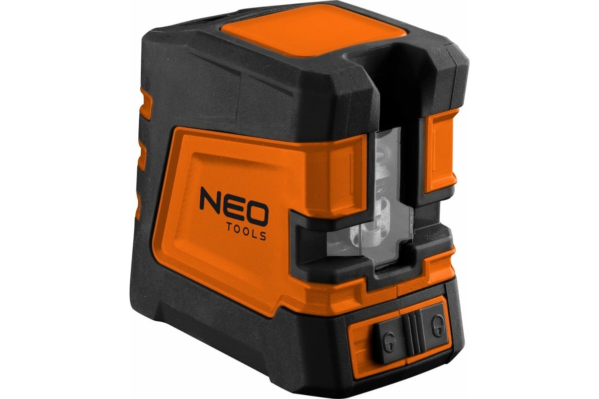 Лазерный уровень Neo Tools крест, 20 м, зеленый, чехол 75-107