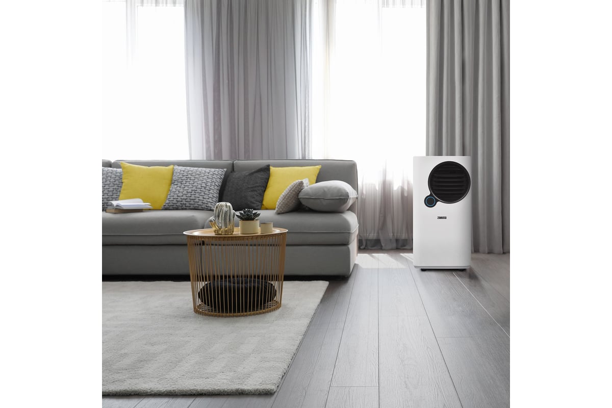 Мобильный кондиционер Zanussi Eclipse ZACM-10 UPW/N6 White НС-1474890