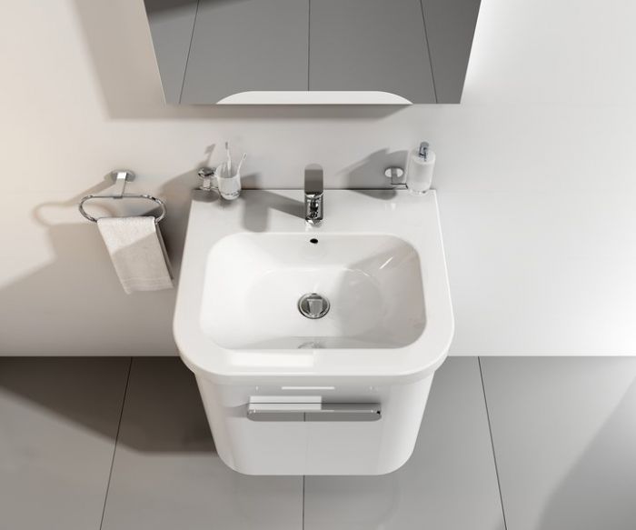 Мебель для ванной Ravak Chrome 65 см белый глянец