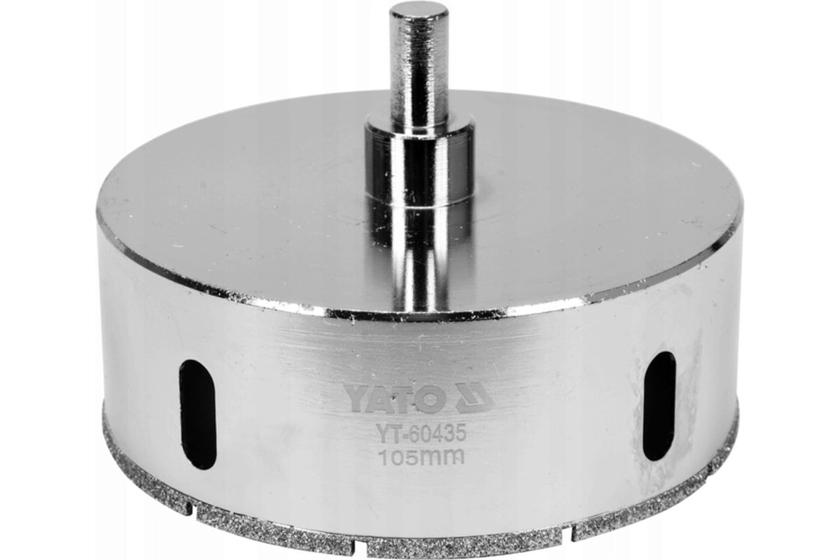 Сверло алмазное по керамограниту 105 мм Yato YT-60435