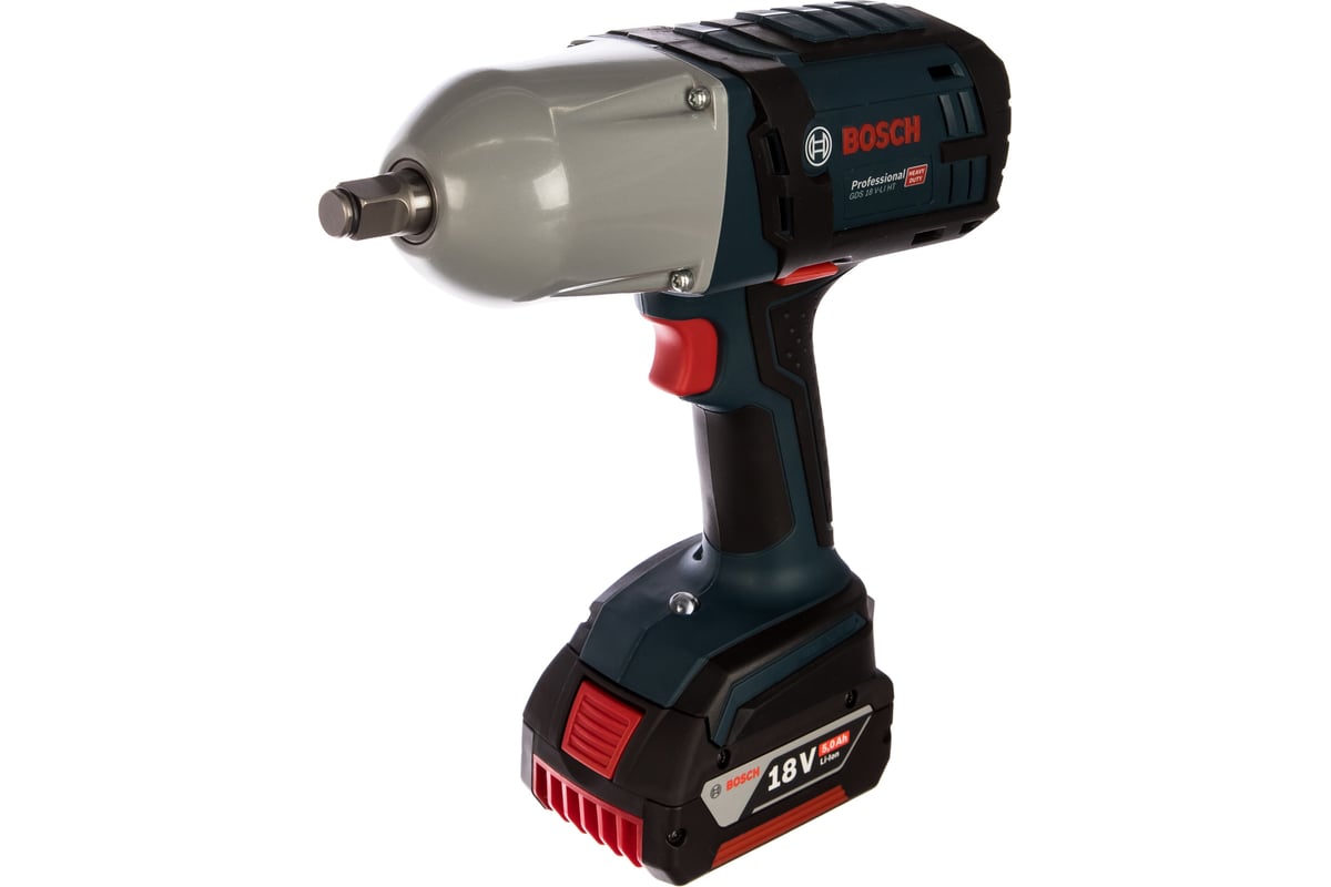 Аккумуляторный ударный гайковерт Bosch GDS 18 V-LI HT 0.601.9B1.30A