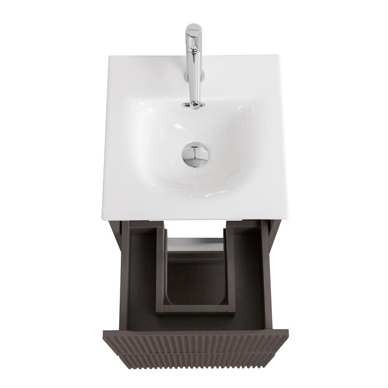 Тумба с раковиной BelBagno Uno-Mini 40 см
