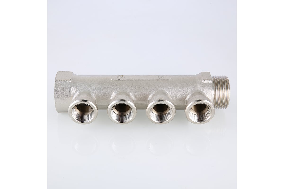 Коллектор Valtec 1", 2 выхода х 1/2" вн. VTc.550.N.0602