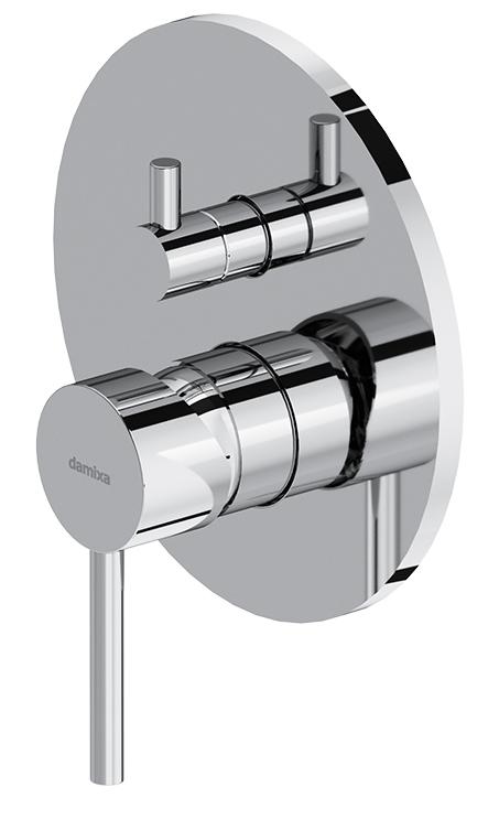 Смеситель для душа Damixa Scandinavian Pure 367100000 на 2 выхода, хром