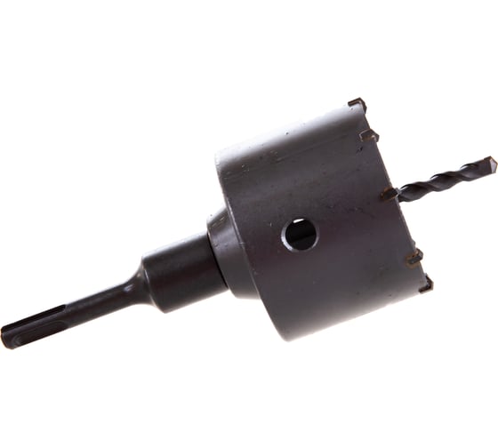 Коронка по бетону в сборе (80х60 мм; М22; SDS-plus) Сибртех 703327