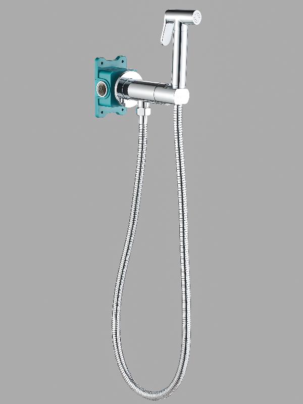 Гигиенический душ со смесителем ALMAes Agata AL-877-01 хром