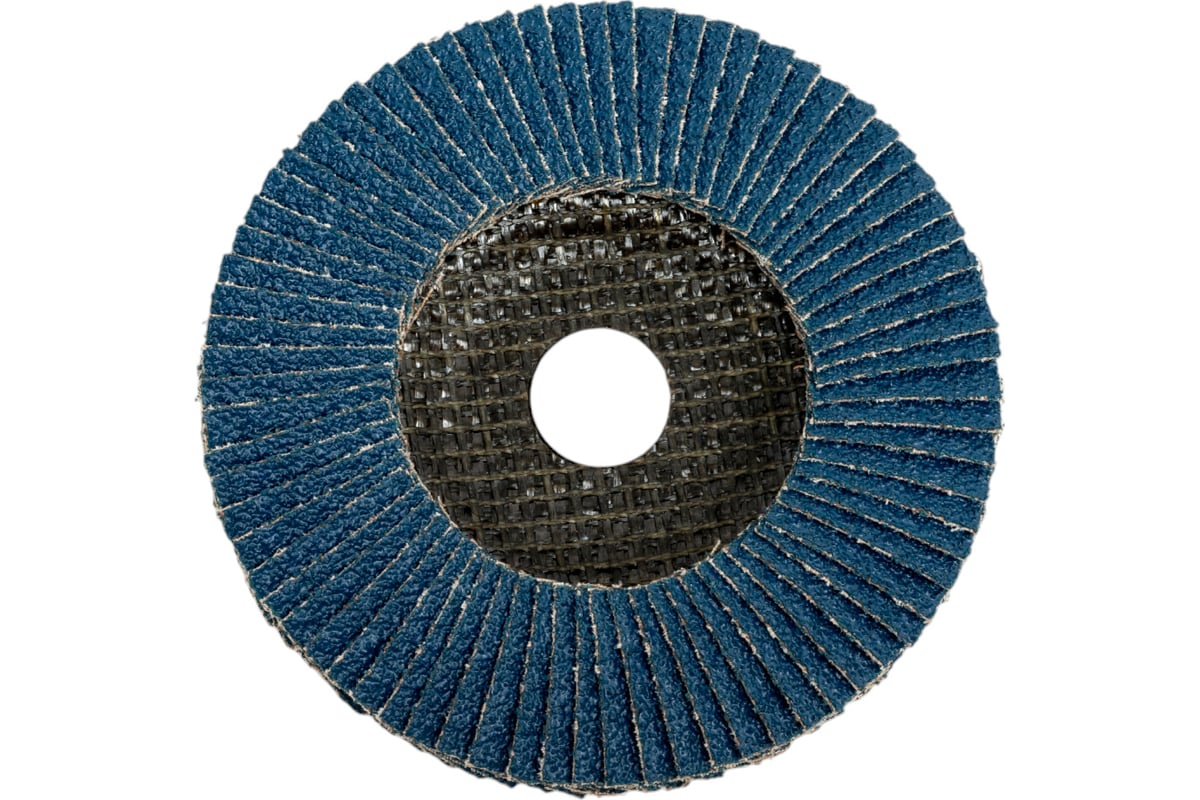 Круг лепестковый торцевой, прямой, цирконат 100% 125х22.2 мм, P-40 ABRAFORM AF-FLAP-FT-125-P40-ZR100