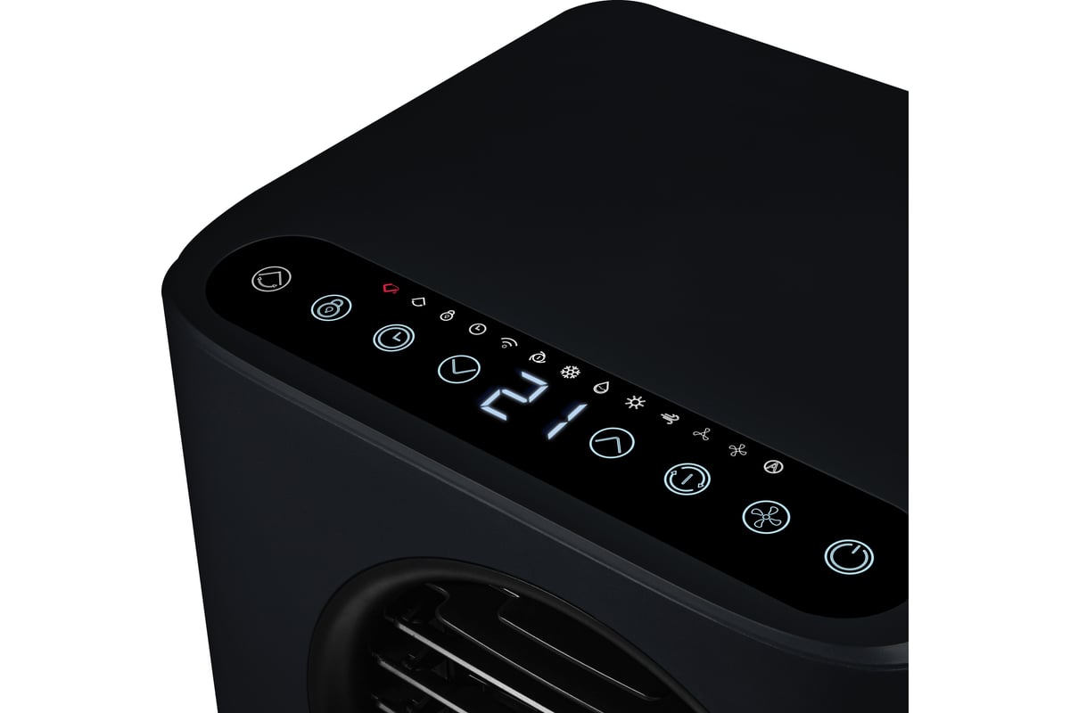 Мобильный кондиционер Zanussi Eclipse ZACM-10 UPB/N6 Black НС-1474894