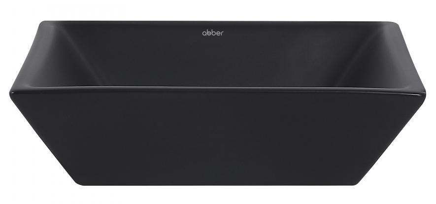 Раковина Abber Rechteck AC2214MB 42 см матовый черный