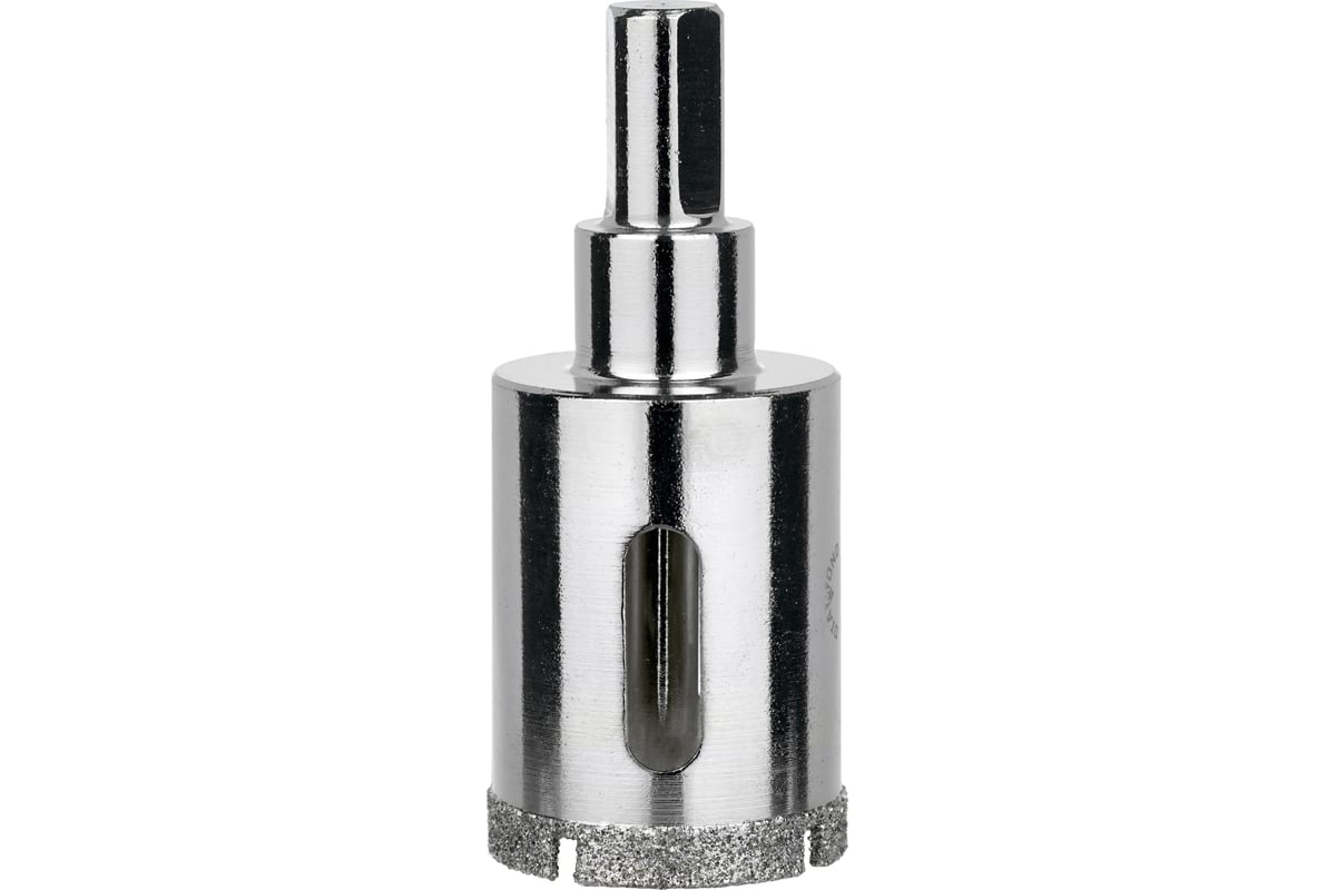 Коронка алмазная по керамограниту и керамике с центрирующим сверлом 30 мм Diamond Industrial DIDCSC030