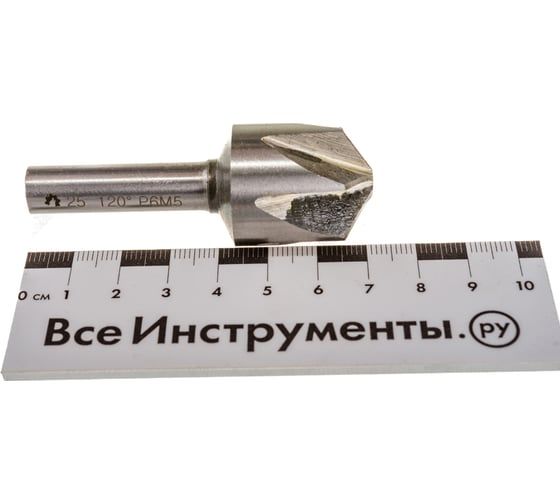 Зенковка (120 град; 25 мм; Р6М5; z-6; к/х) WOLFSTAR co22025