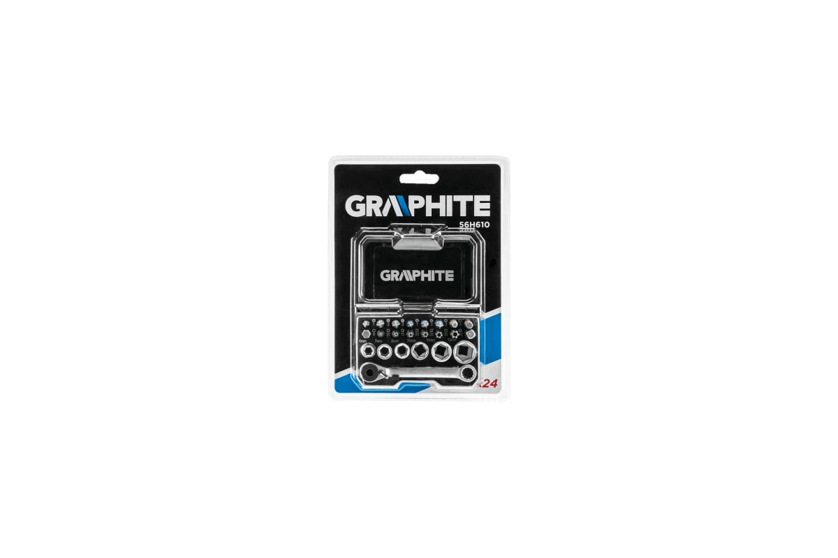 Набор бит 24 шт. Graphite 56H610