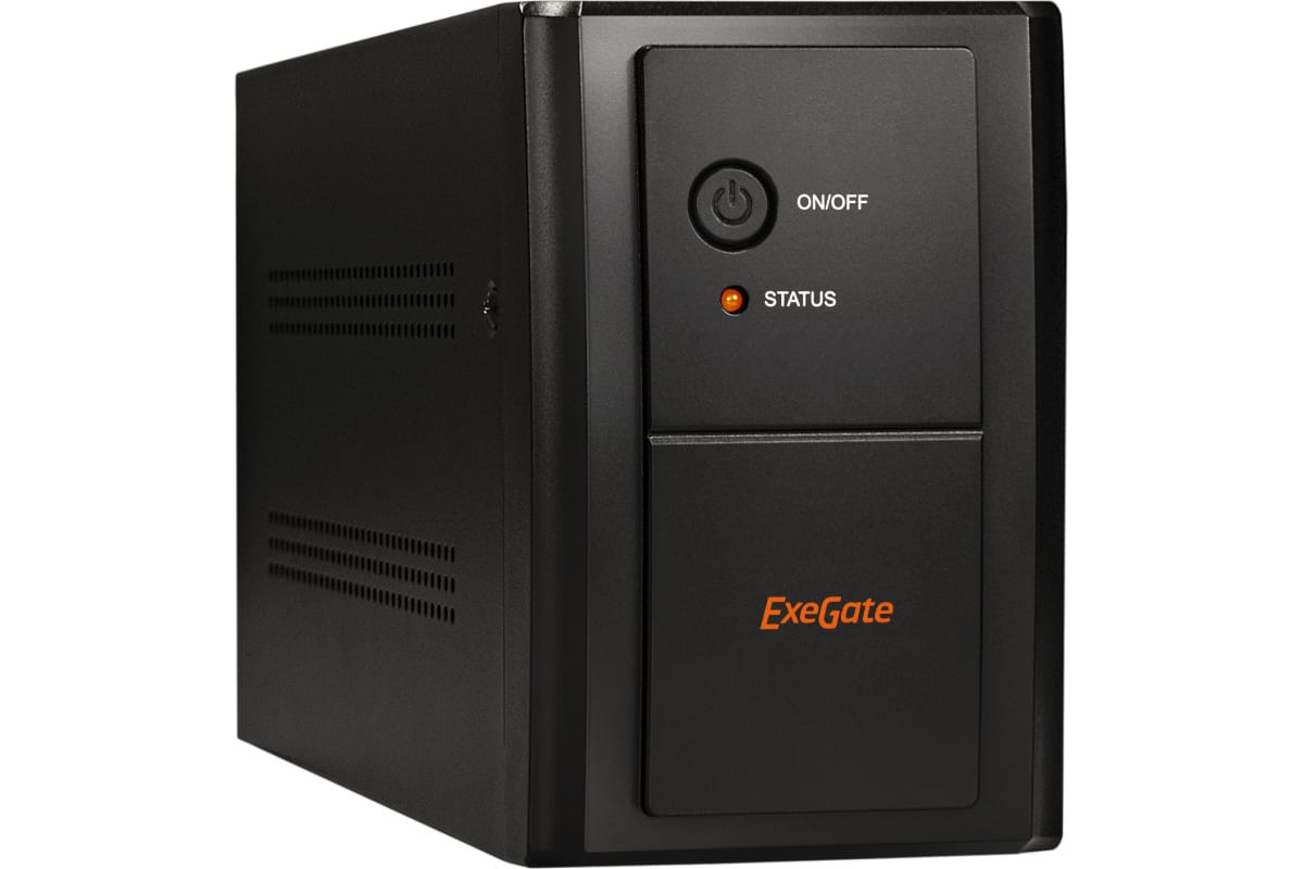 Источник бесперебойного питания Exegate SpecialPro UNB-1200.LED.AVR.EURO.RJ.USB <1200VA/750W,LED, AVR,4 евро, RJ45/11,USB,Black> 285490