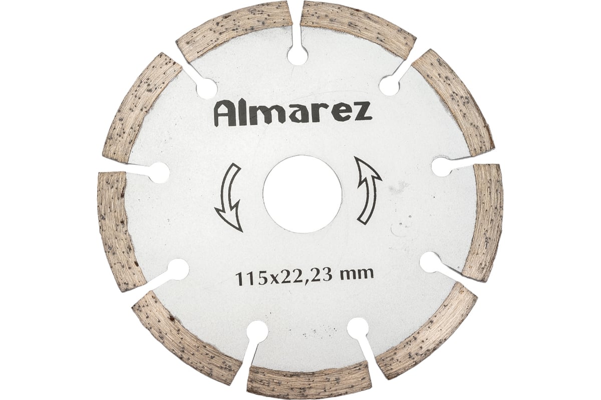 Диск отрезной алмазный Бетон (115х22.23 мм) Almarez 300115