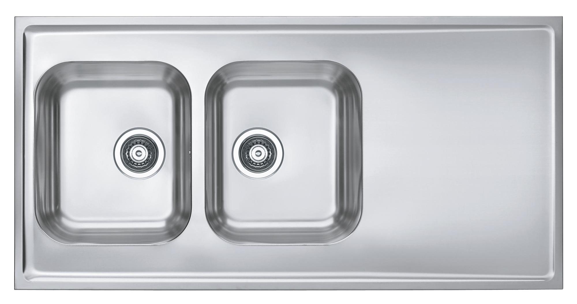 Кухонная мойка Alveus Classic Pro 100 1130474 120 см нержавеющая сталь
