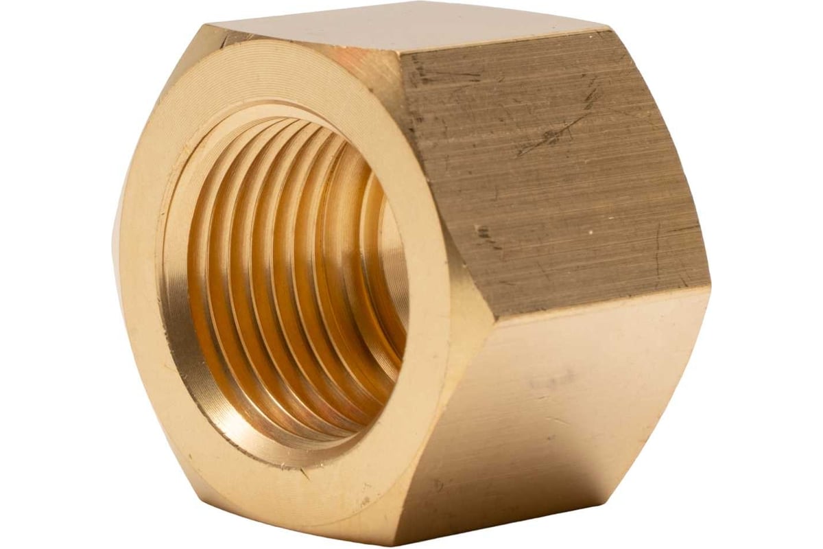 Гайка накидная 32/16, G3/4", латунь, 5 шт в упаковке Krass 2190602