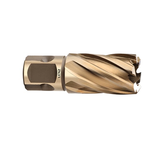 Сверло корончатое (46х30 мм; Weldon 19) LENZ LZHS-046