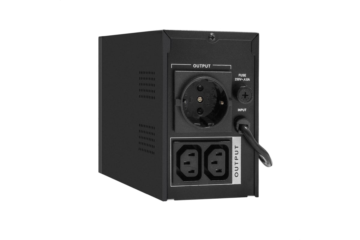 Источник бесперебойного питания Exegate SpecialPro Smart LLB-1000.LCD.AVR.1SH.2C13, металлический корпус, Black 292787