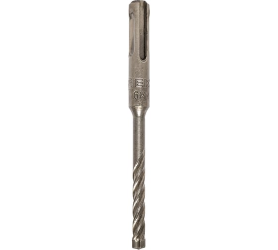 Бур по бетону Professional SDS-plus 6x110 мм, 4 резца EKF db-6-110-4x4-ue