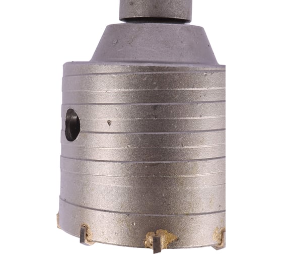 Коронка по кирпичу, камню, бетону 65 мм, М22, SDS-plus для перфоратора DERZHI 8306-007