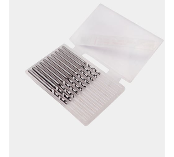 Сверло твердосплавное цельное короткое, ц/х, 10 шт, 2.7x16x45 мм, ВК8, 2300-3819, ГОСТ 17274-71 РОСИНСТРУМЕНТ 233819U