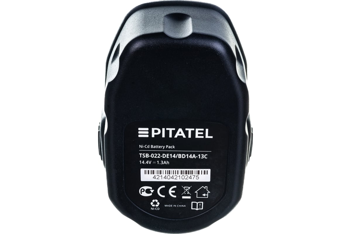Аккумуляторная батарея для DEWALT (1.3 Ач, 14.4 В, Ni-Cd) Pitatel TSB-022-DE14/BD14A-13C