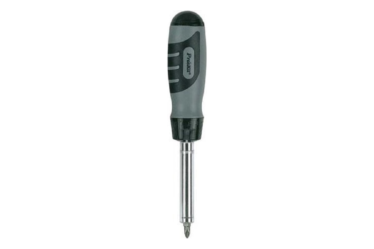 Отвертка с насадками ProsKit 8PK-SD010 12шт, убираются в ручку С00035814