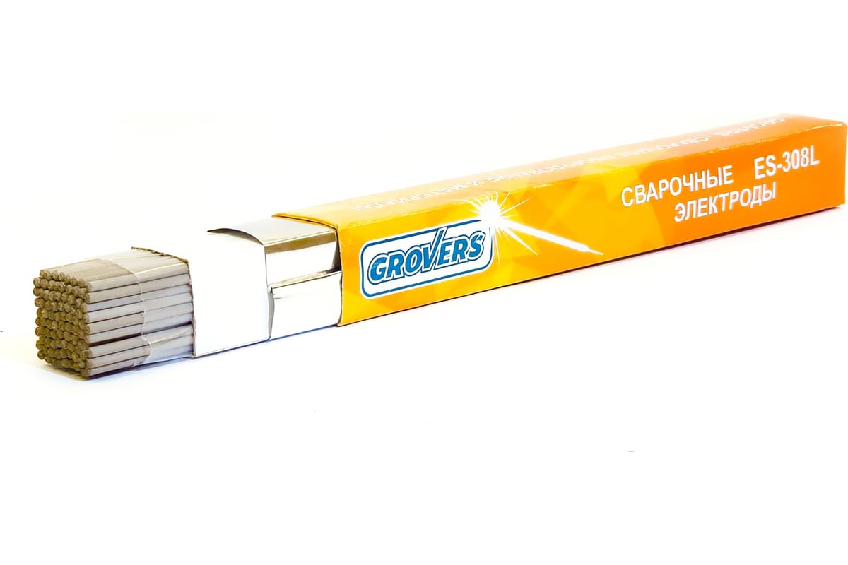Сварочные электроды ES-308L 2.5 мм, 1 кг Grovers ES-308L-25-1