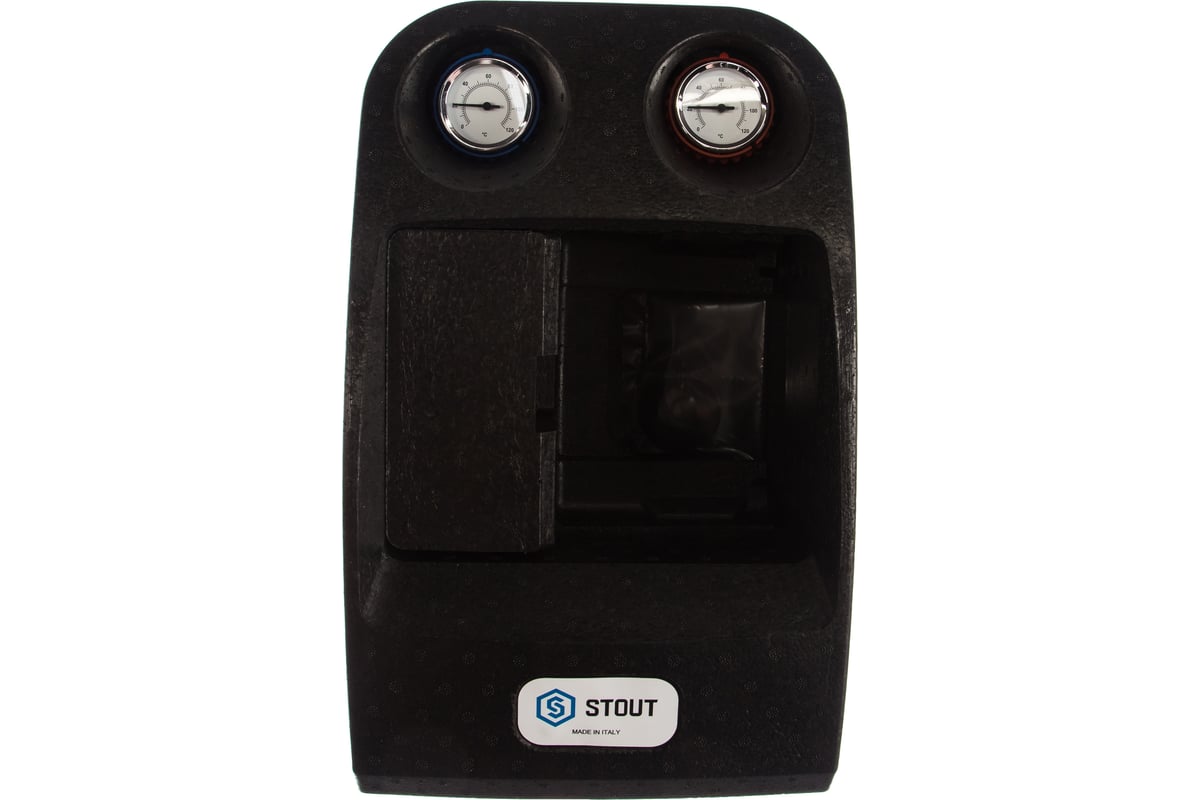 Насосная группа с прямым контуром (1", без насоса в теплоизоляции, DN 25) STOUT SDG-0001-002501