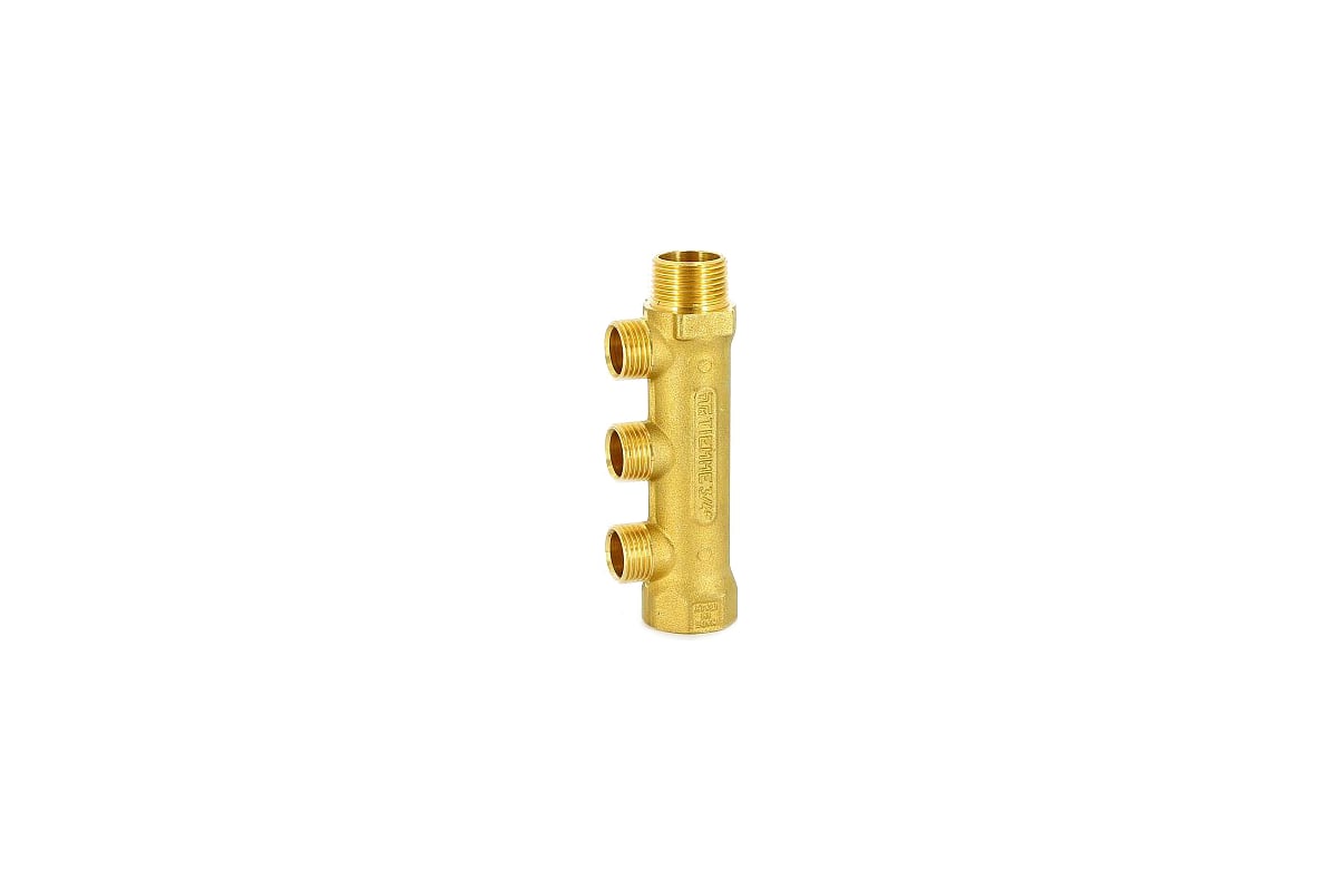 Коллектор Tiemme НВ, 3/4", 3 выхода, 1/2", Н 36 мм 1910002