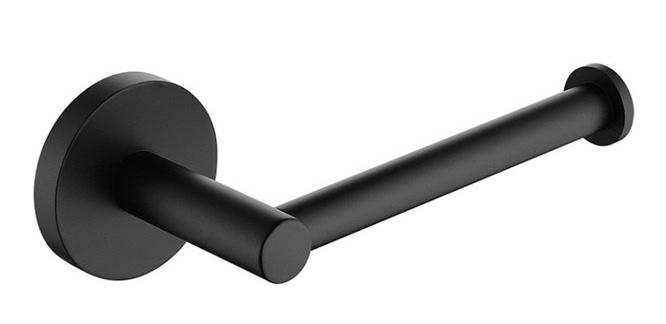 Держатель туалетной бумаги AQUAme Trento AQM7208MB черный матовый
