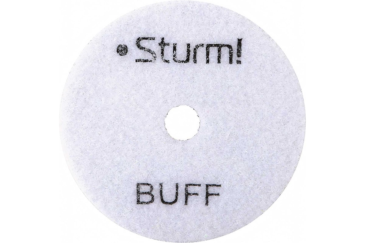 Круги шлифовальные гибкие Sturm ! 9012-D100-BUFF