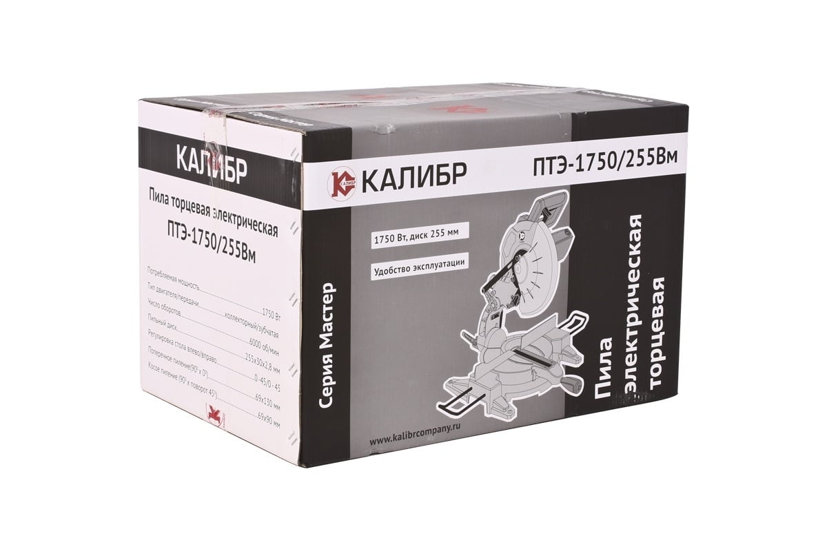 Торцевая пила Калибр Мастер ПТЭ-1750/255-Вм 00000045930