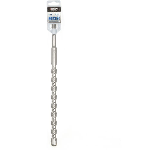 Бур SDS-plus 16х310 мм, 2 -хгранный наконечник с твердосплавной напайкой YG8C GREPP 207-16310 103-16310