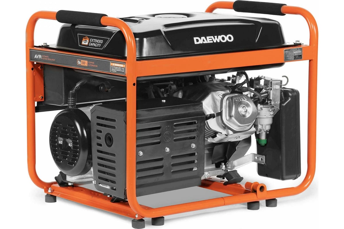 Бензиновый генератор с возможностью подключения ATS Daewoo GDA 7500E-3