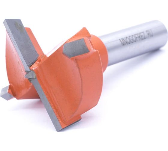 Сверло чашечное четырехзаходное по дереву FT120119L (35х57 мм; хв-к 10 мм; левое вращение) МНОГОФРЕЗ 6609