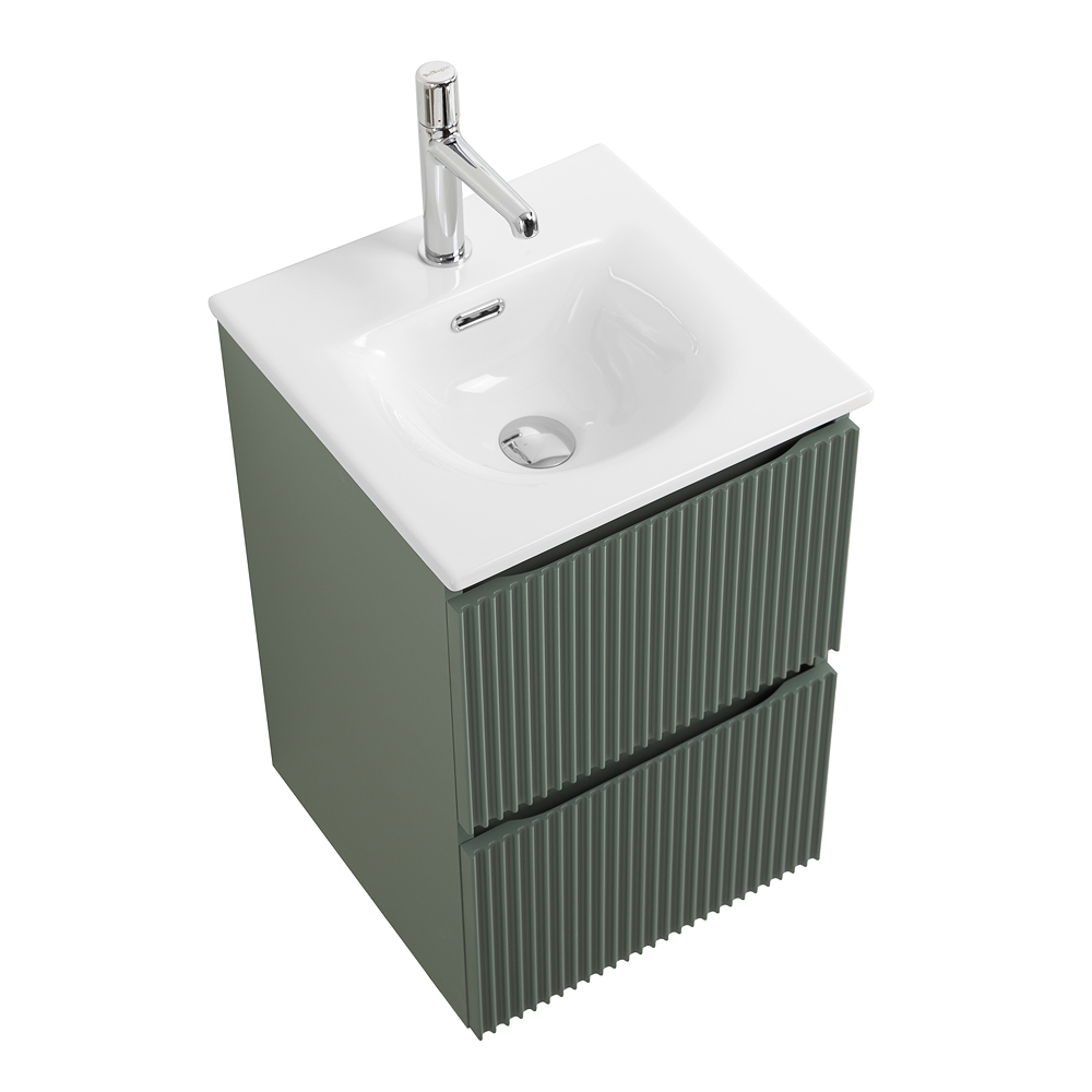 Тумба с раковиной BelBagno Uno-Mini 40 см Еловый матовый