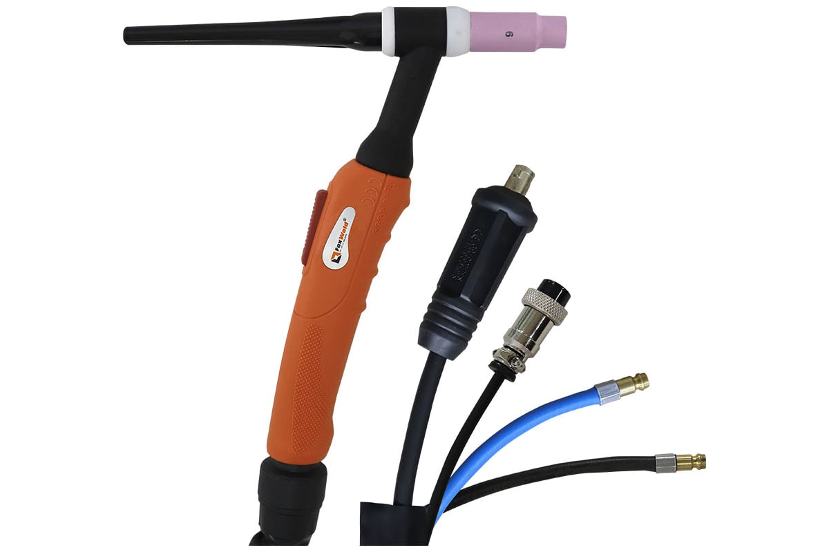 Горелка с кнопкой UnoTIG-18-Flex (4 м; 35 кв.мм; ж/о) Foxweld 4576