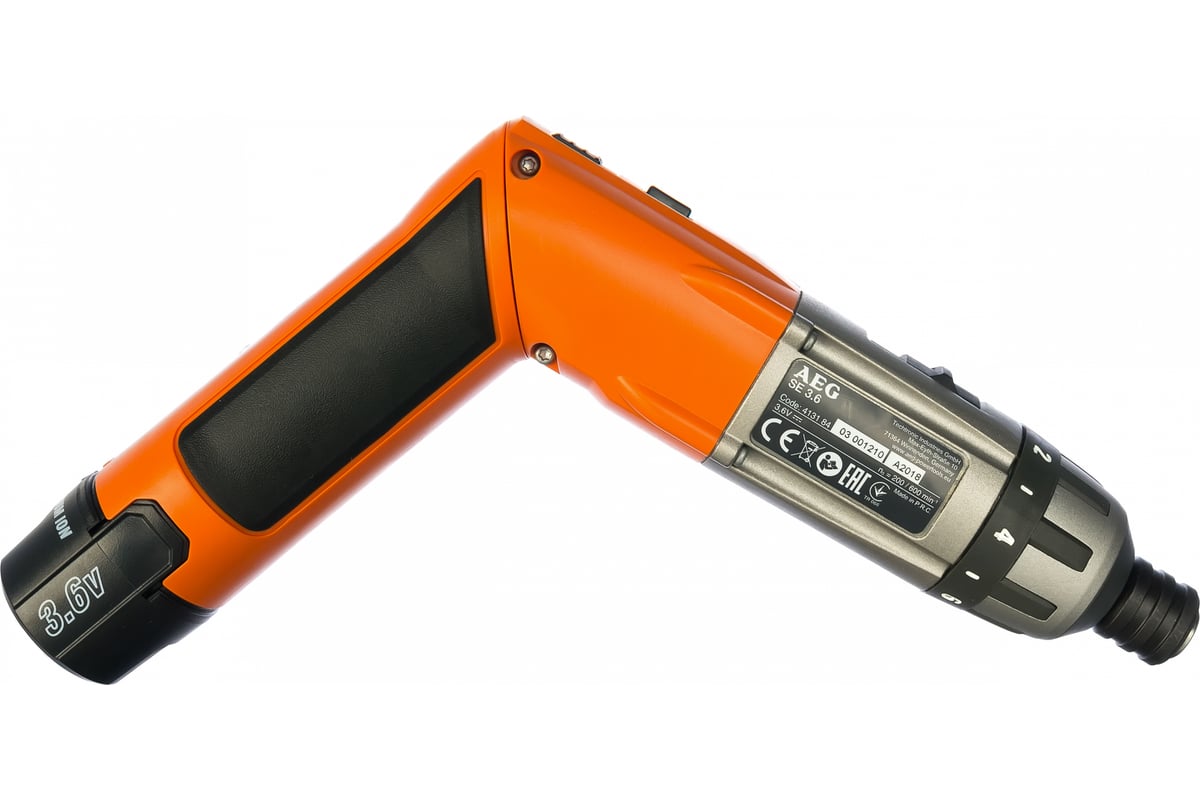 Аккумуляторная отвертка AEG SE 3.6 Li 4935413165