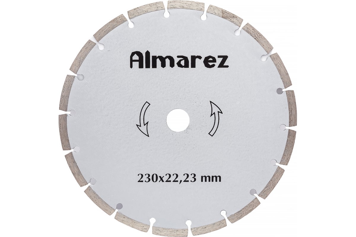 Диск отрезной алмазный Бетон (230х22.23 мм) Almarez 300230