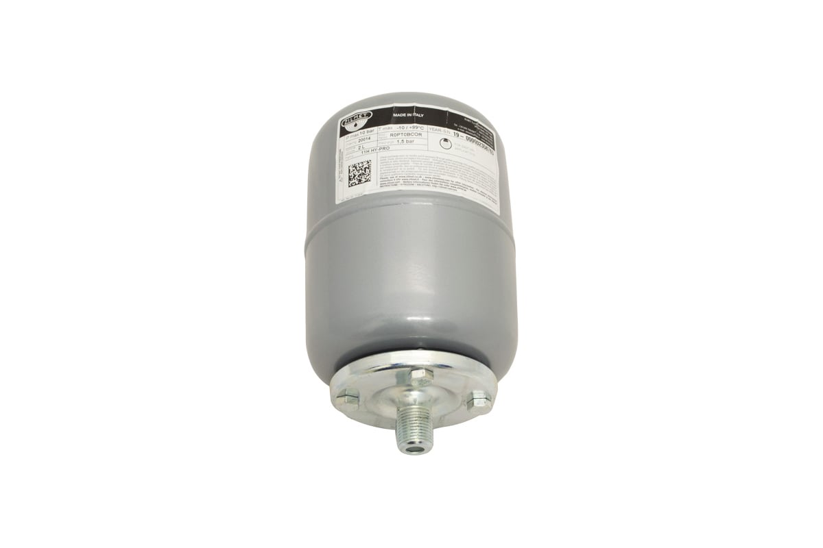 Бак расширительный HY-PRO (2 л; 10 Бар; 3/4"G;  -10 + 99 С; вертикальный) Zilmet 11H0000200