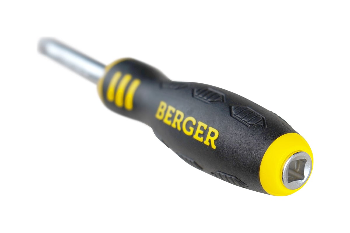 Отвертка с присоединительным квадратом 1/4" Berger BG BG-14SH
