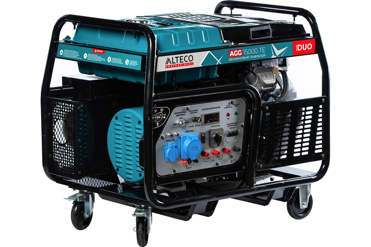Бензиновый генератор Alteco Professional AGG 15000TE Duo 17237