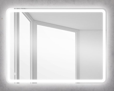 Зеркало BelBagno SPC-MAR-600-800-LED-TCH 60x80 см сенсорный выключатель